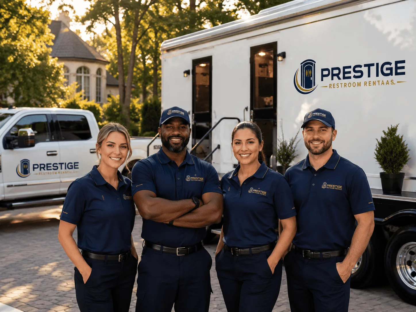 Trusted Luxury Portable Restrooms company in Oliver, PA